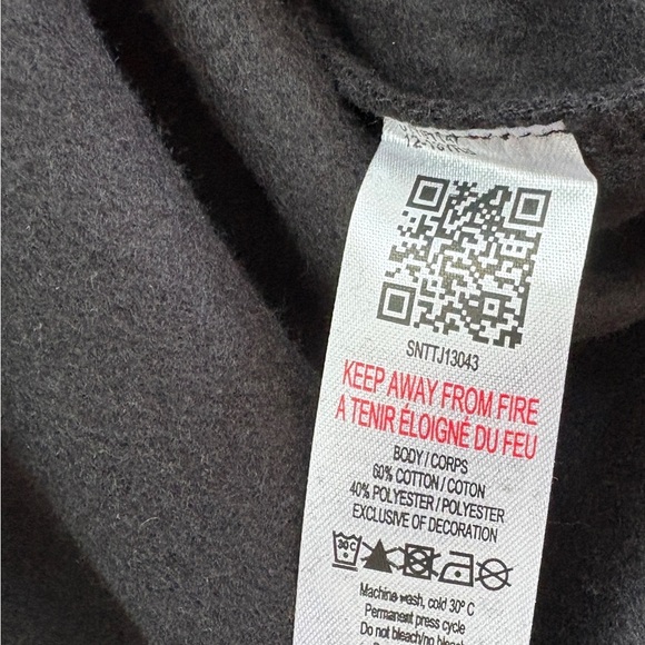 Kids Black Hoodie - Picture 5 of 7